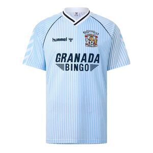 Hummel Unisex Adult 1987 Coventry City FC Football Shirt / Sky Blue/White